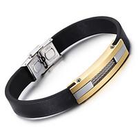 Kalen New Cool Leather Bracelet Fashion 316 Stainless Steel Charm Bracelet Men\'s Fashion Accessory