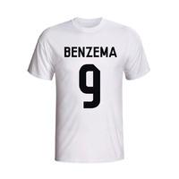 karim benzema real madrid hero t shirt white