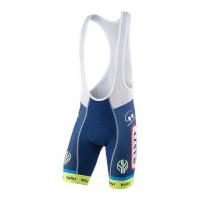 Kalas Wanty Groupe Gobert Replica Team Bib Shorts - Blue/White/Red - XXL