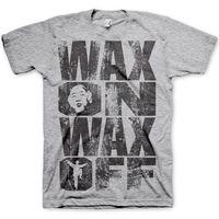 Karate Kid T Shirt - Distressed Wax Quote