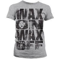 Karate Kid Women\'s T Shirt - Distressed Wax Quote