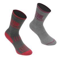 Karrimor 2 Pack Performace Crew Walking Socks Ladies