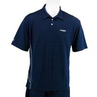 Karakal Leon Button Polo Shirt - Navy, S