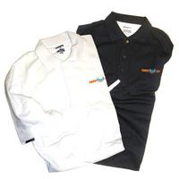 Karakal - Sweatband Polo Shirt - White, XL