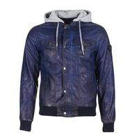 Kaporal DINO men\'s Leather jacket in blue