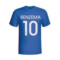 karim benzema france hero t shirt blue