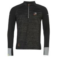 karrimor x reflective long sleeve zip top mens