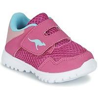 Kangaroos INLITE 4003 girls\'s Children\'s Shoes (Trainers) in pink