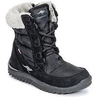 Kangaroos CUPY JUNIOR girls\'s Children\'s Snow boots in black