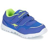 kangaroos inlite boyss childrens shoes trainers in blue