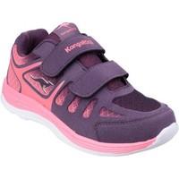 Kangaroos Litekids 2104 girls\'s Children\'s Shoes (Trainers) in purple