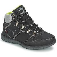 kangaroos bluerun 2098 boyss childrens mid boots in black