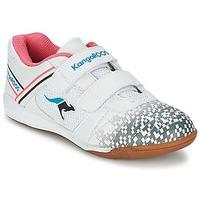 Kangaroos KANGACOURT 2075B girls\'s Children\'s Shoes (Trainers) in white