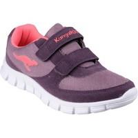 kangaroos bluerun 2082 girlss childrens shoes trainers in purple