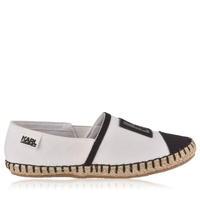 KARL LAGERFELD Junior Girls Logo Patch Espadrilles