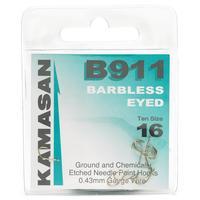 Kamasan B981 Eyed Barbless Hooks - Size 16