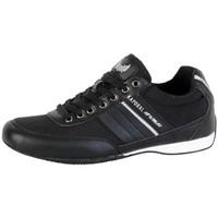 kaporal sneakers carnaby noir mens shoes trainers in black