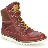 kangaroos chieftain mens mid boots in red