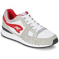 kangaroos coil r1 classic mens shoes trainers in grey