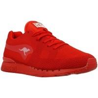 kangaroos coil r1 mens shoes trainers in red