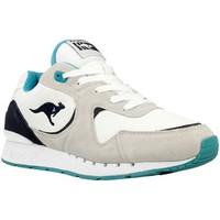 kangaroos coil r2 mens shoes trainers in beige