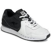 kangaroos coil r2 tone mens shoes trainers in white