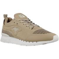 kangaroos coil semi mens shoes trainers in beige