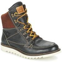 kangaroos chieftain mens mid boots in black