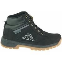 kappa bright mid mens shoes high top trainers in black