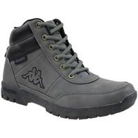 kappa bright mid light mens shoes high top trainers in grey