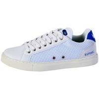 Kaporal Sneakers Krisley Blanc Bleu women\'s Shoes (Trainers) in white