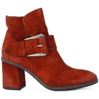 kammi myus polacco in pelle womens low ankle boots in multicolour