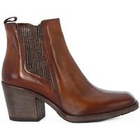 kammi myus polacco in pelle womens low ankle boots in multicolour