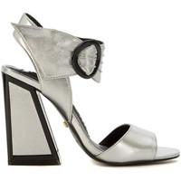 Kat Maconie Sandalo con tacco Ray in pelle argento women\'s Sandals in Silver