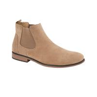 Kanye Suedette Chelsea Boots In Sand