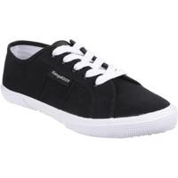 kangaroos voyage womens shoes trainers in black