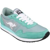 kangaroos invader basic ladies kan womens shoes trainers in green