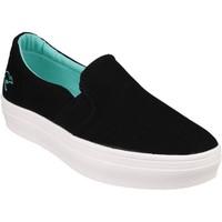 kangaroos k mid plateau 5092 kan womens slip ons shoes in black