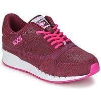 kangaroos rage animal suede womens shoes trainers in red