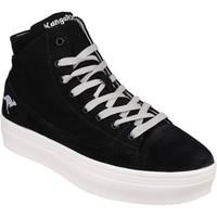 Kangaroos K-mid Plateau 5072 Kan women\'s Shoes (High-top Trainers) in black