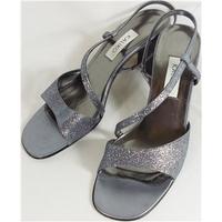 Kaliko - size 40 (6.5) - silver sling-back sandals