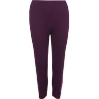 Katarina Sequin Butterfly 3/4 Leggings - Purple