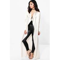 Kay Satin Duster Jacket - gold