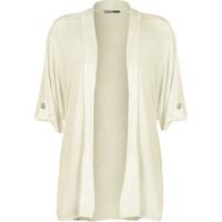 Karolyn Button Open Cardigan - Cream