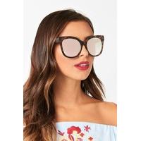 kaitlyn pink tortoise oversized wayfarer sunglasses