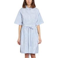 Karine Lecchi Striped Dress 40305 women\'s Dress in blue