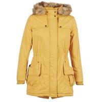 kaporal taxi womens parka in yellow