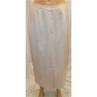 kaleidoscope size 14 sand calf length skirt