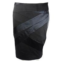 Karen Millen Size 14 Black Pencil Skirt