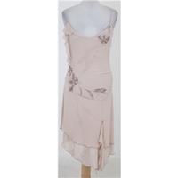 Karen Millen: Size 12: light taupe silk dress